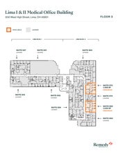 830 W High St, Lima, OH for lease Floor Plan- Image 1 of 3