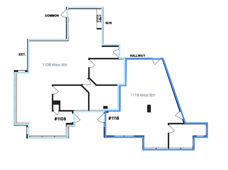 1108 8th Av W, Vancouver, BC à louer Plan d’étage- Image 1 de 1