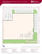 7240 E Slauson Ave, Commerce, CA for lease Site Plan- Image 1 of 2