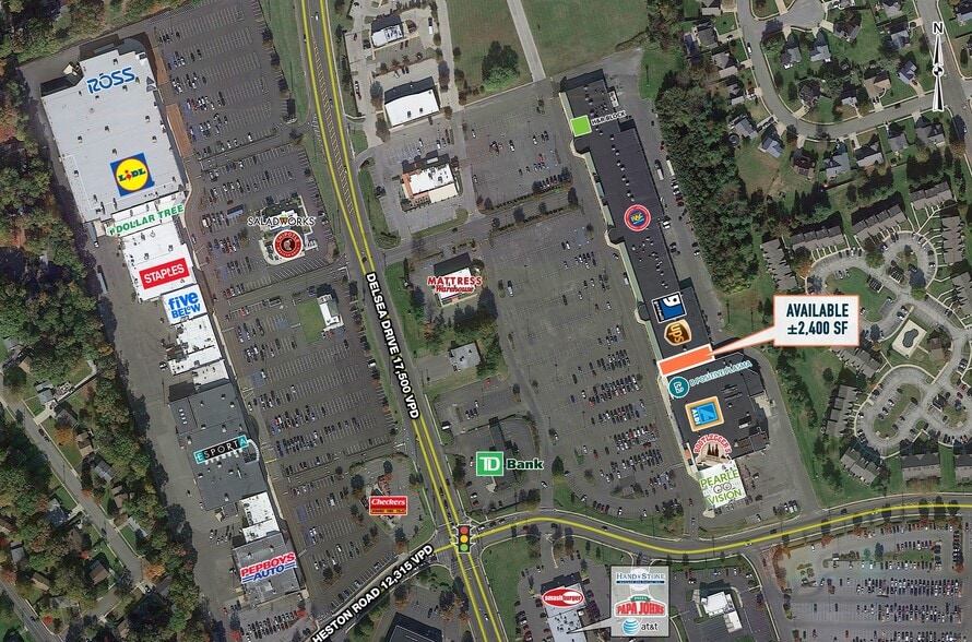 800-1060 Delsea Dr N, Glassboro, NJ à louer - Photo du bâtiment - Image 2 de 3