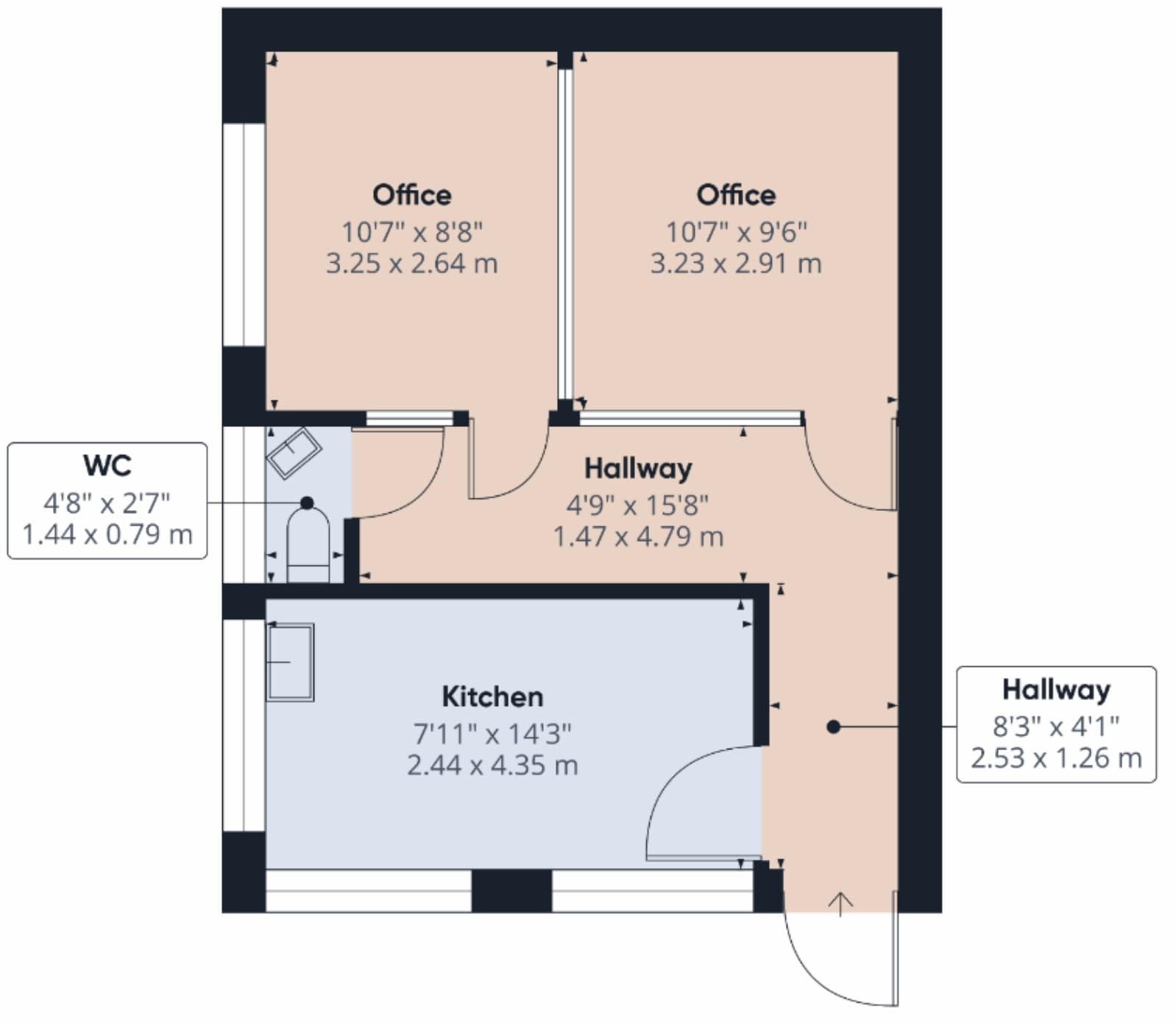 51 Colney Hatch Ln, London for lease Floor Plan- Image 1 of 6