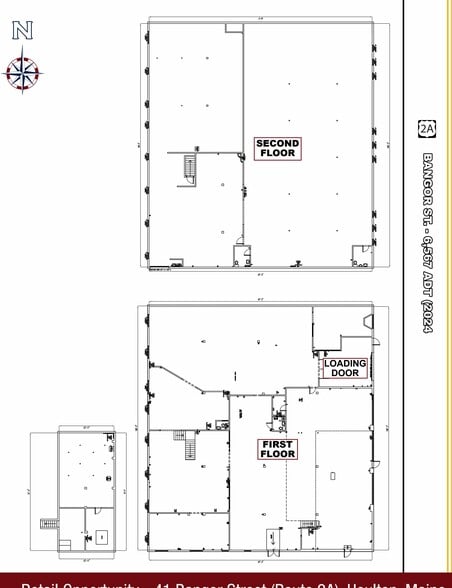 41 Bangor St, Houlton, ME for lease - Floor Plan - Image 2 of 2