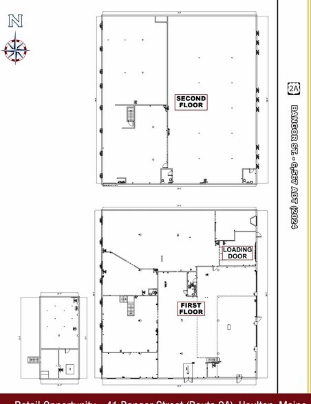 41 Bangor St, Houlton, ME à louer - Plan d’étage - Image 2 de 2
