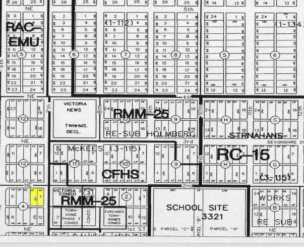 620 NE 2nd St, Fort Lauderdale, FL à vendre Plan cadastral- Image 1 de 2