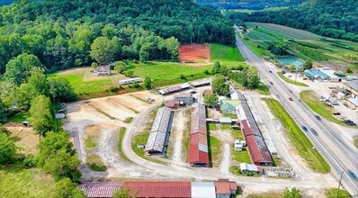 134 Market Cir, Rabun Gap, GA - Aerial  map view
