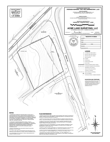 133 Livermore Falls Rd, Farmington, ME for sale - Site Plan - Image 1 of 1