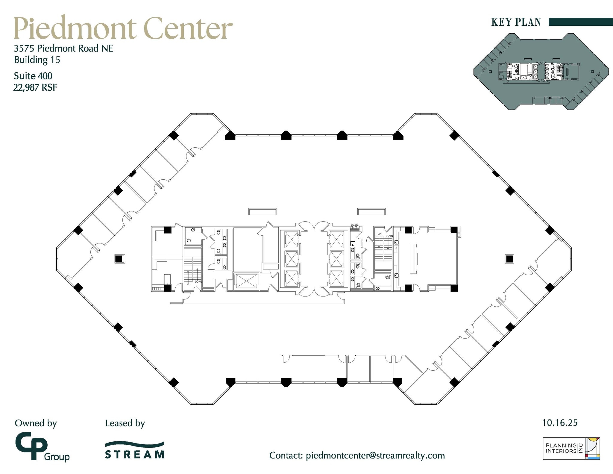3495 Piedmont Rd NE, Atlanta, GA à louer Plan d’étage- Image 1 de 1