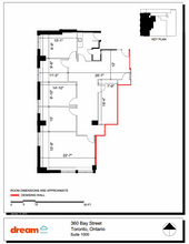 360 Bay St, Toronto, ON for lease Floor Plan- Image 1 of 1