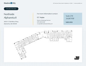 3400 Old Milton Pky, Alpharetta, GA for lease Floor Plan- Image 1 of 1