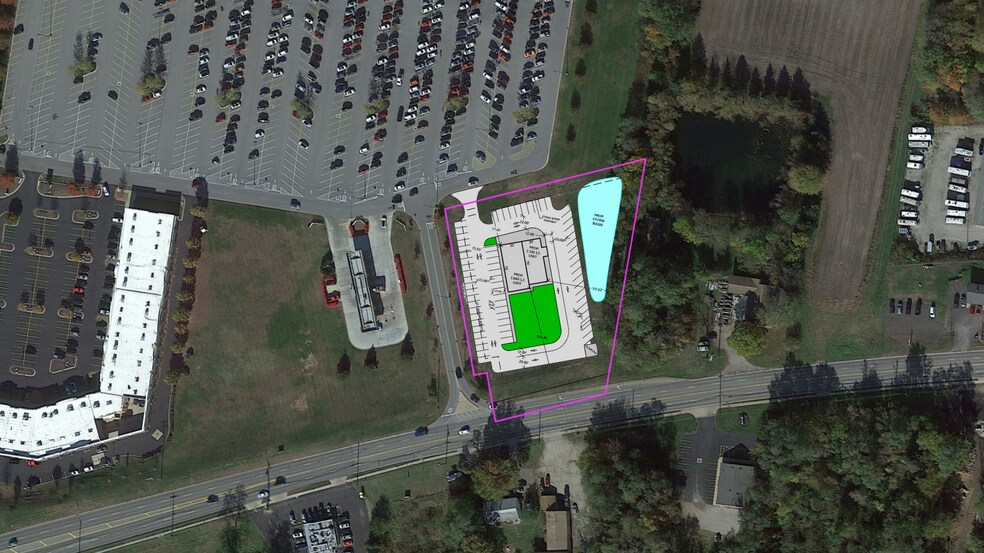 0 N. Ridge Road, Madison, OH à louer - Plan de site - Image 2 de 3