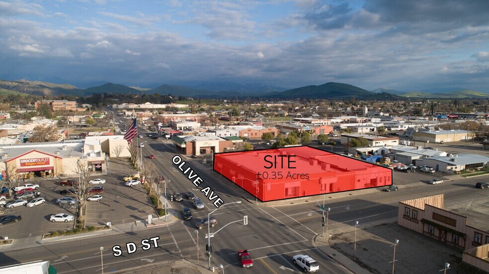 75 W Olive Ave, Porterville, CA à vendre - Photo du bâtiment - Image 2 de 3