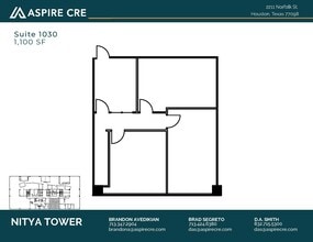 2211 Norfolk St, Houston, TX for lease Floor Plan- Image 1 of 1