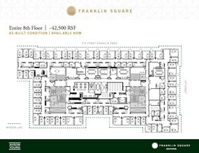 1300 I St NW, Washington, DC à louer Plan d’étage- Image 1 de 2
