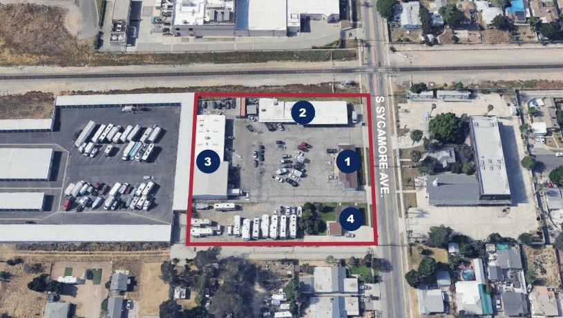 300-322 S Sycamore Ave, Rialto, CA for sale - Building Photo - Image 1 of 1