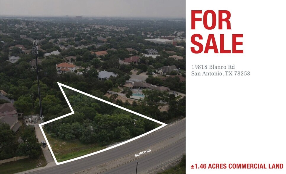 19818 Blanco Road, San Antonio, TX à vendre - Photo du bâtiment - Image 1 de 7