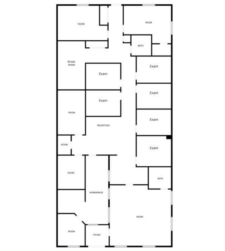 620-650 24th Ave SW, Norman, OK à louer Plan d’étage- Image 1 de 1