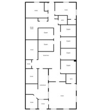 620-650 24th Ave SW, Norman, OK à louer Plan d’étage- Image 1 de 1