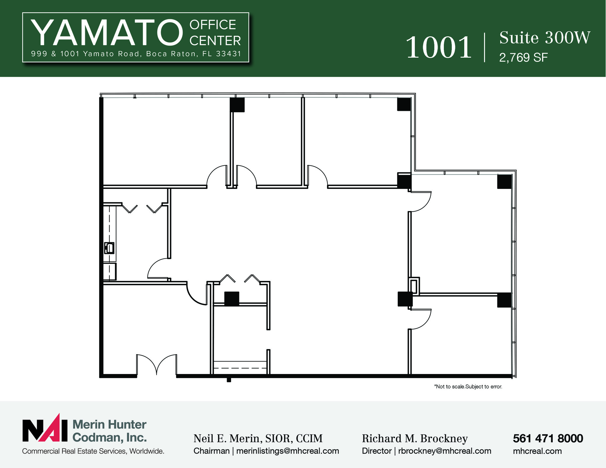 999 Yamato Rd, Boca Raton, FL for lease Floor Plan- Image 1 of 2