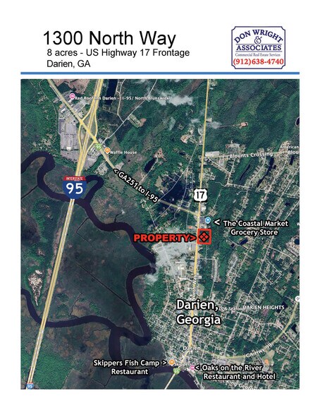 1300 North Way, Darien, GA à vendre - Photo du bâtiment - Image 3 de 4