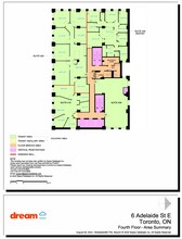 6 Adelaide St E, Toronto, ON à louer Plan d’étage- Image 1 de 1