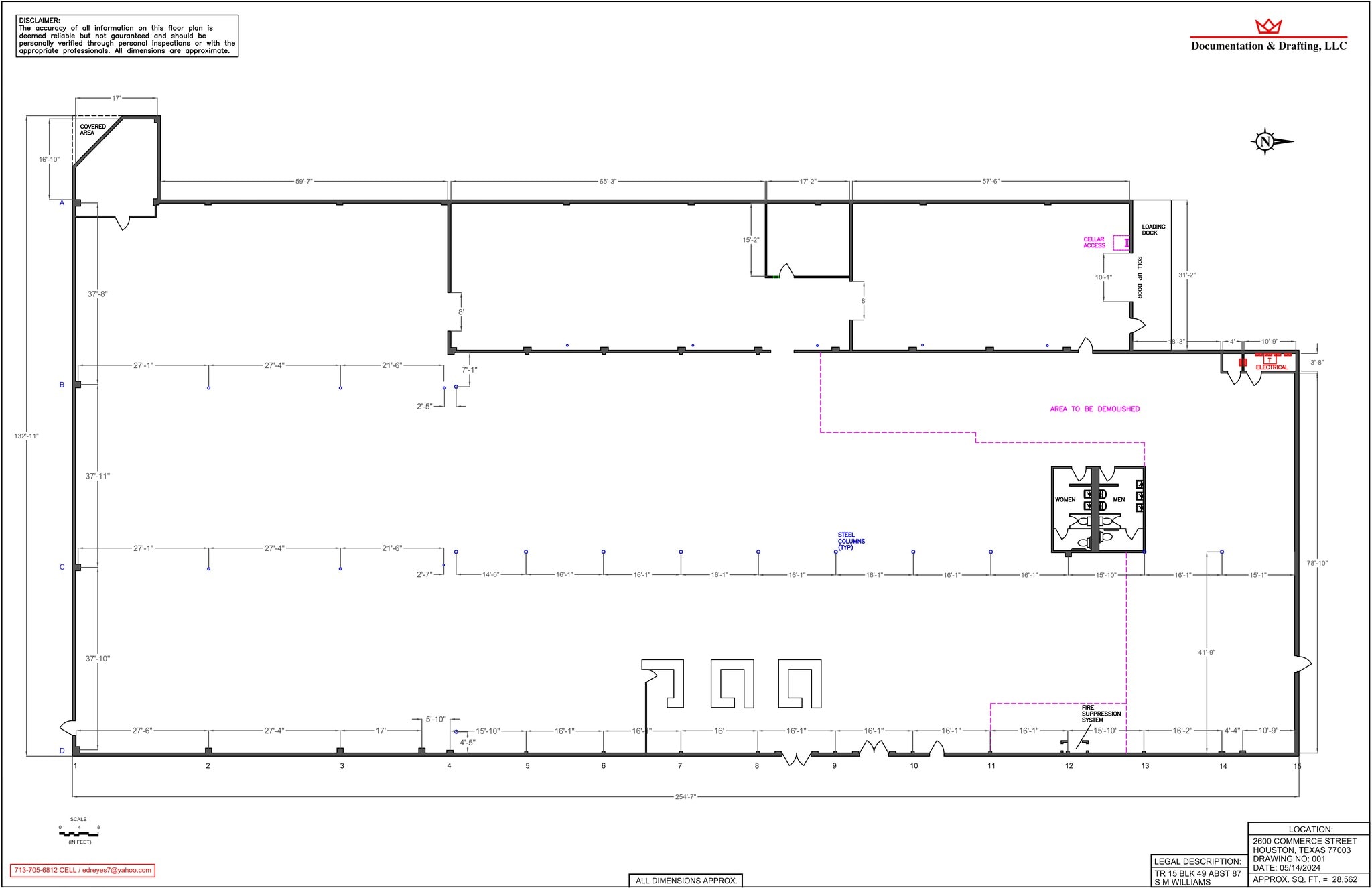 2519 Garrow St, Houston, TX for lease Site Plan- Image 1 of 1