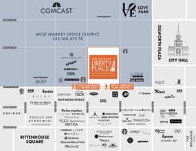 1625 Chestnut St, Philadelphia, PA à louer Photo du bâtiment- Image 1 de 2