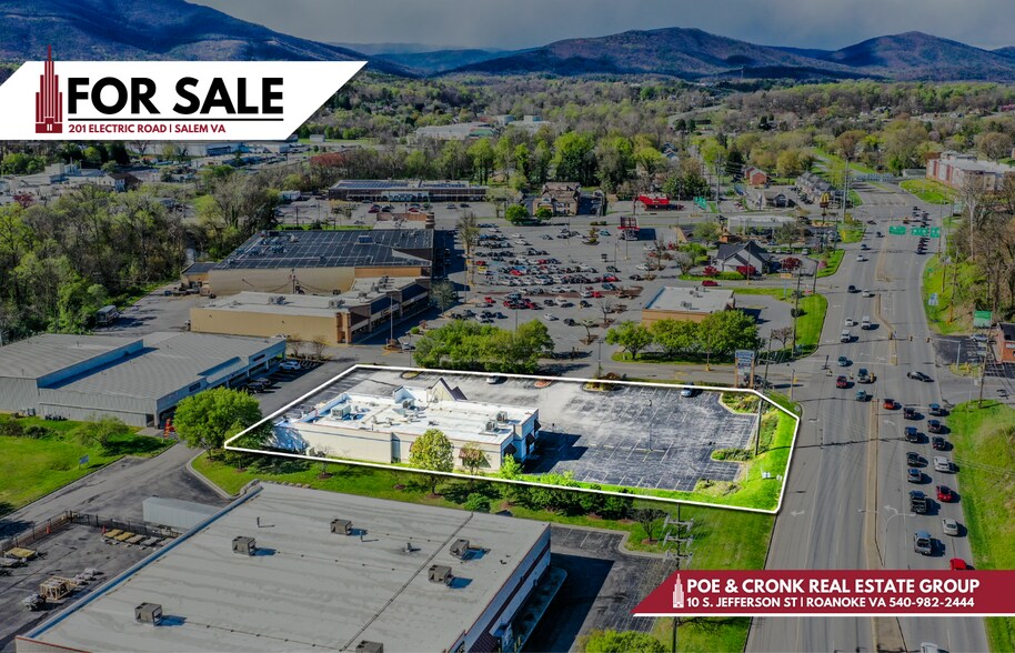 201 Electric Rd, Salem, VA à vendre - Photo du bâtiment - Image 1 de 13