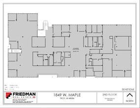 1849 W Maple Rd, Troy, MI for lease Floor Plan- Image 1 of 1