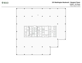 525 Washington Blvd, Jersey City, NJ à louer Plan de site- Image 1 de 1