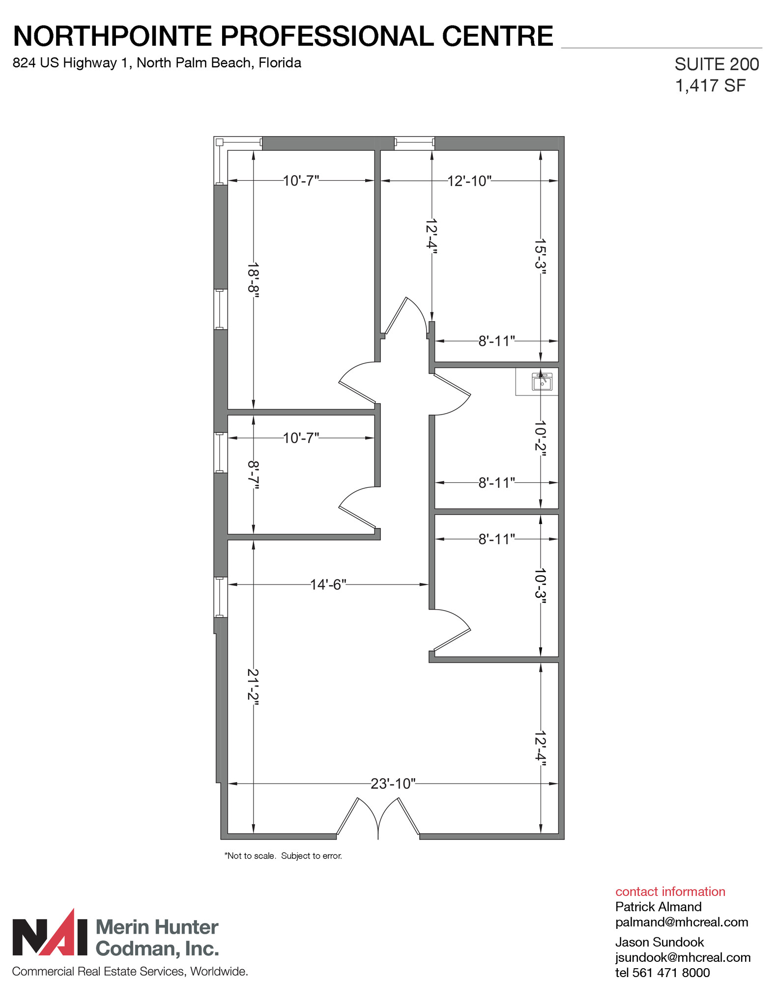 824 US Highway 1, North Palm Beach, FL for lease Floor Plan- Image 1 of 1