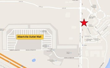 6600 Laketowne Pl, Albertville, MN - Aérien Vue de la carte
