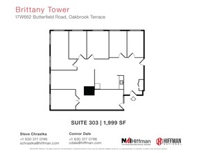 17W662 Butterfield Rd, Oakbrook Terrace, IL for lease Floor Plan- Image 1 of 1