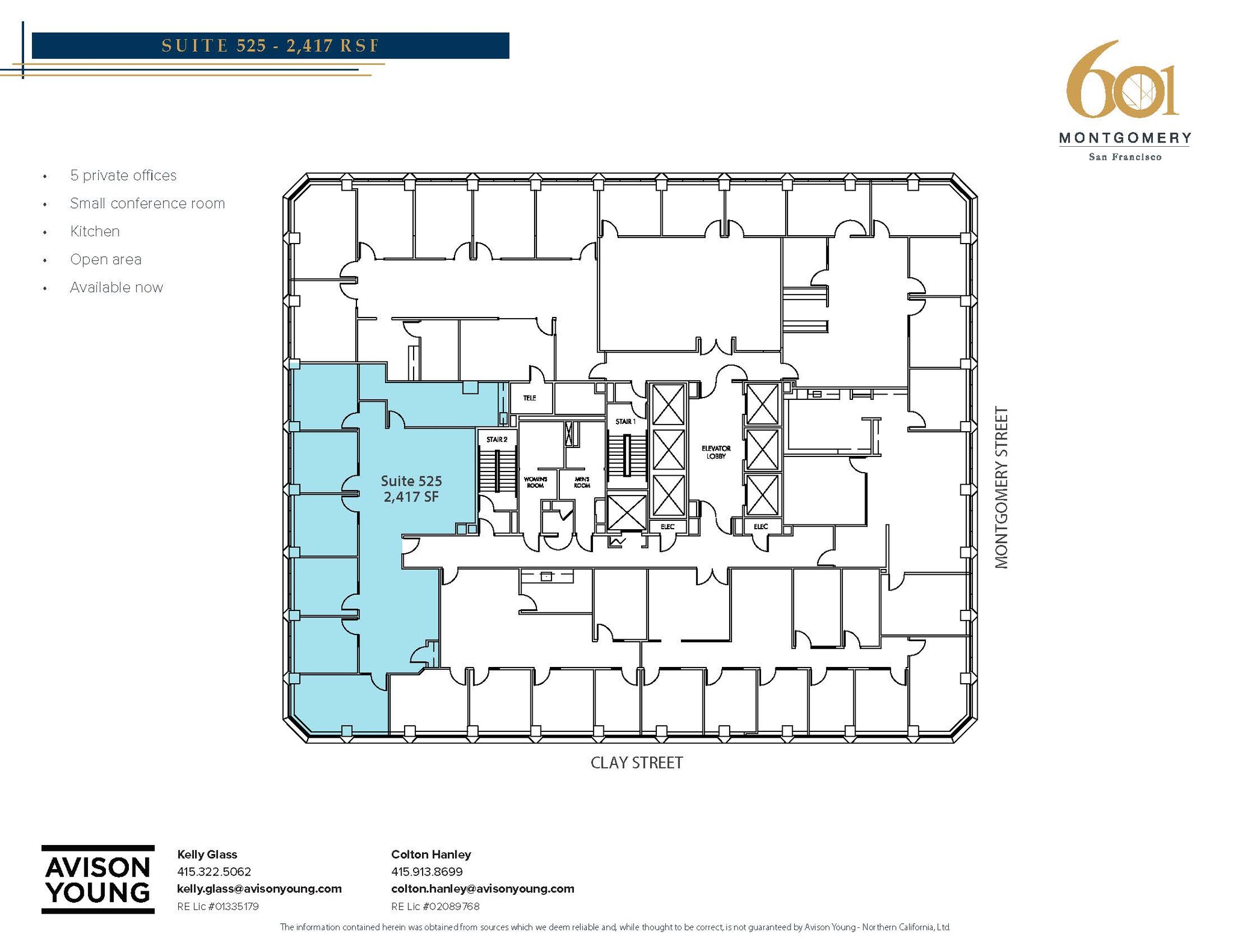 601 Montgomery St, San Francisco, CA for lease Floor Plan- Image 1 of 1