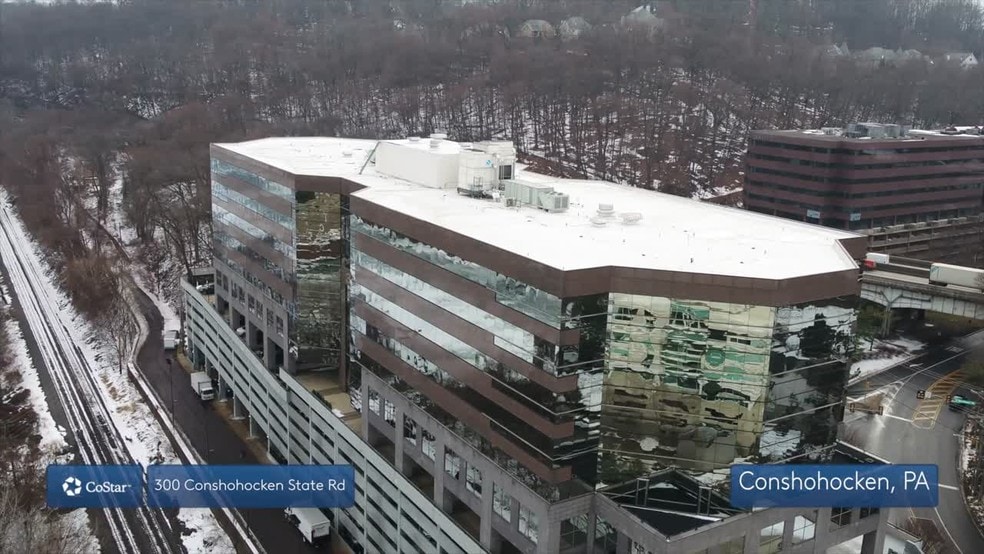 300 Conshohocken State Rd, Conshohocken, PA à louer - Vidéo aérienne - Image 2 de 20