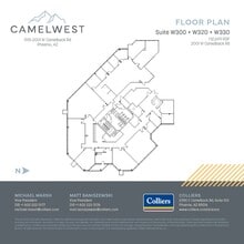 2001 W Camelback Rd, Phoenix, AZ à louer Plan d’étage- Image 2 de 2