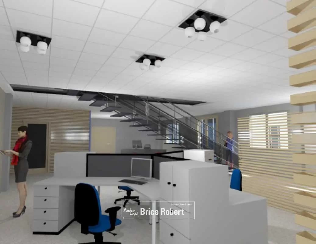 Office in Bron for lease Interior Photo- Image 1 of 2