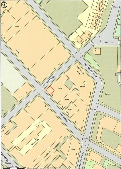 27 Barr St, Birmingham for lease - Site Plan - Image 2 of 2