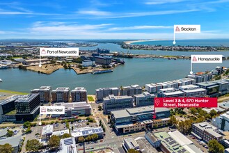 670 Hunter St, Newcastle, NSW - Aérien Vue de la carte - Image1