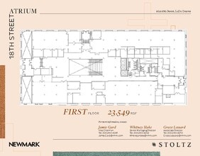 1621 18th St, Denver, CO for lease Floor Plan- Image 1 of 1