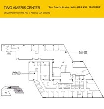 3500 Piedmont Rd NE, Atlanta, GA à louer Plan d’étage- Image 1 de 1