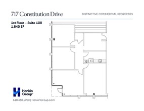 505 Eagleview Blvd, Exton, PA à louer Plan d  tage- Image 1 de 1