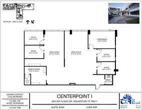 624 Six Flags Dr, Arlington, TX for lease Floor Plan- Image 2 of 3
