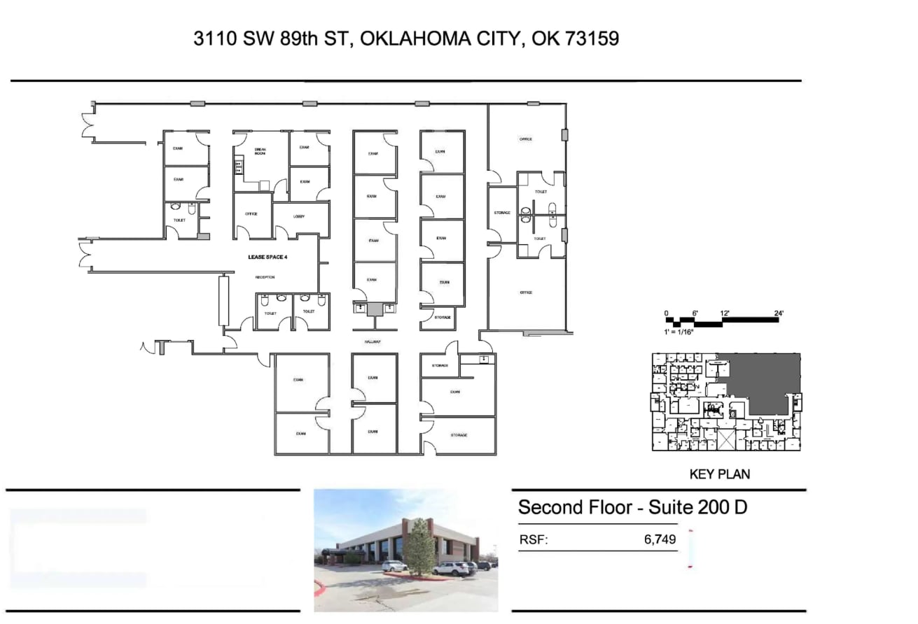 3110 SW 89th St, Oklahoma City, OK for lease Floor Plan- Image 1 of 1
