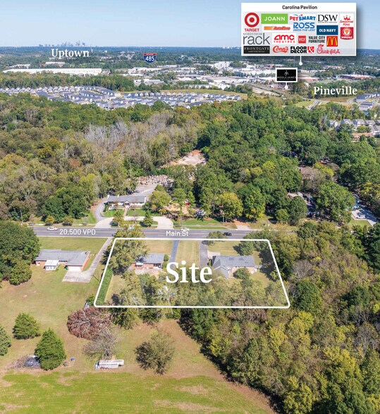 805 Main St, Pineville, NC à vendre - Photo du bâtiment - Image 2 de 4