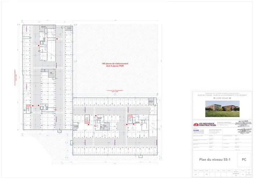 Office in Lieusaint for lease - Floor Plan - Image 3 of 7