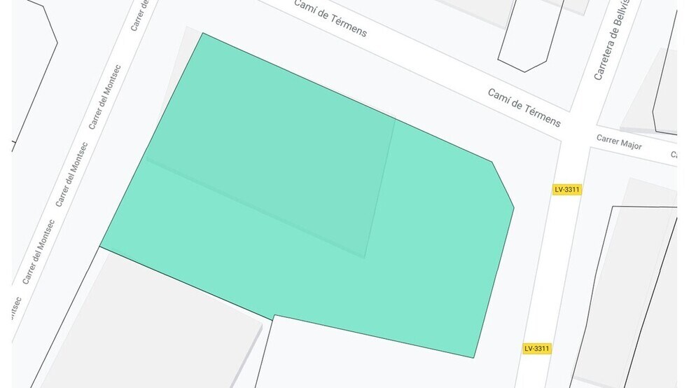 Land in Bellvís, Lérida for sale - Site Plan - Image 2 of 2