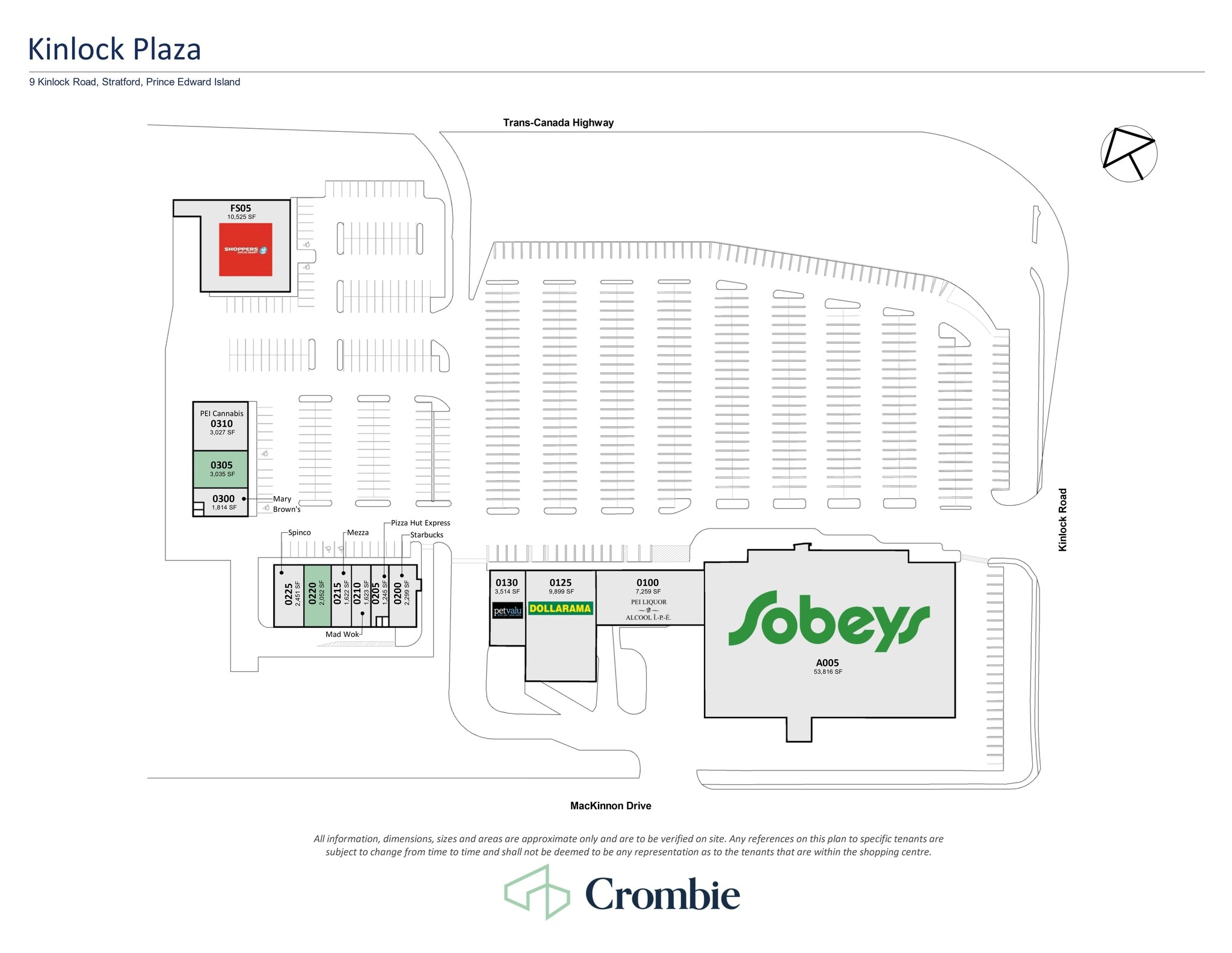 9 Kinlock Rd, Stratford, PE for lease Site Plan- Image 1 of 1