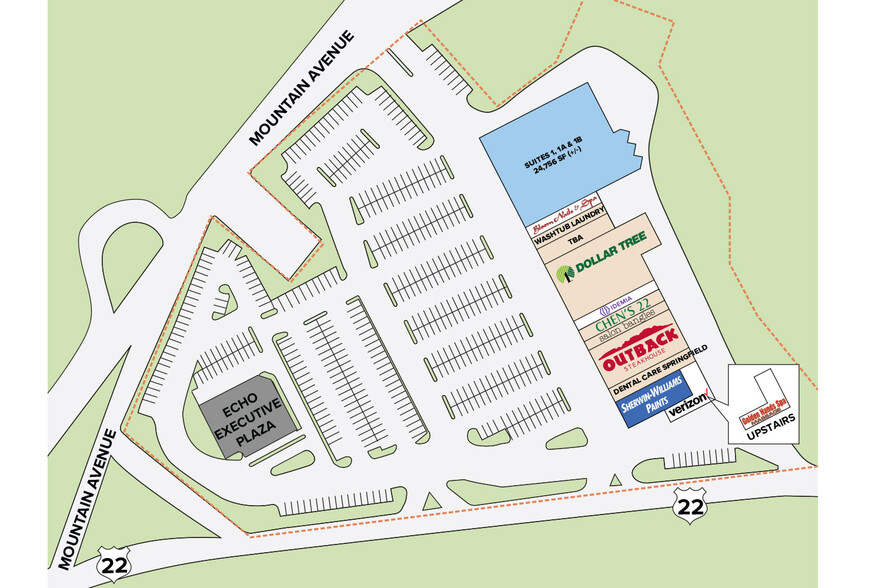 901 Mountain Ave, Springfield, NJ for lease - Site Plan - Image 3 of 20