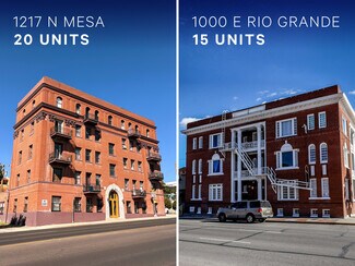 Plus de détails pour 1217 N Mesa St, El Paso, TX - Multi-résidentiel à vendre
