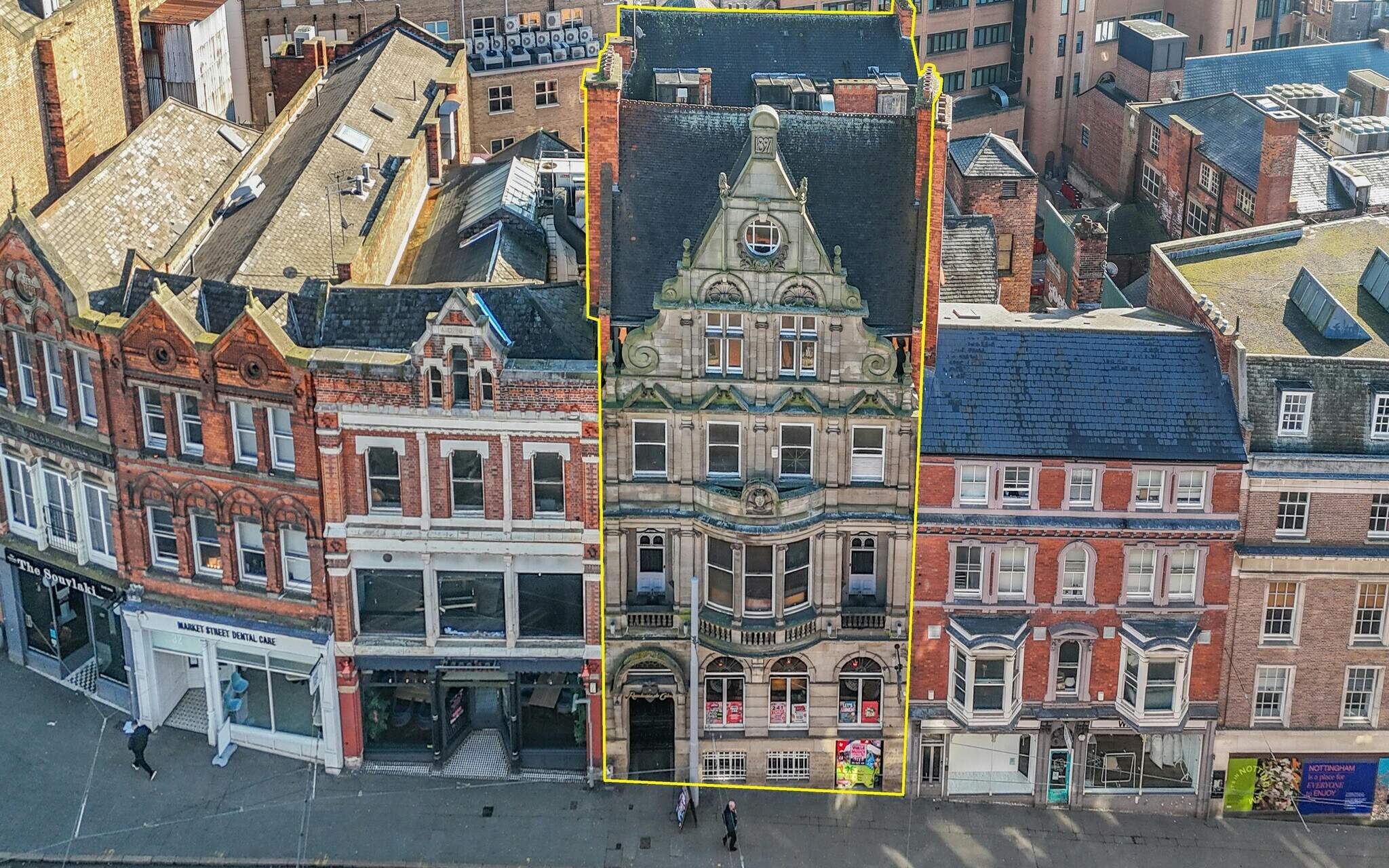 26-28 Market St, Nottingham à vendre Photo du bâtiment- Image 1 de 8